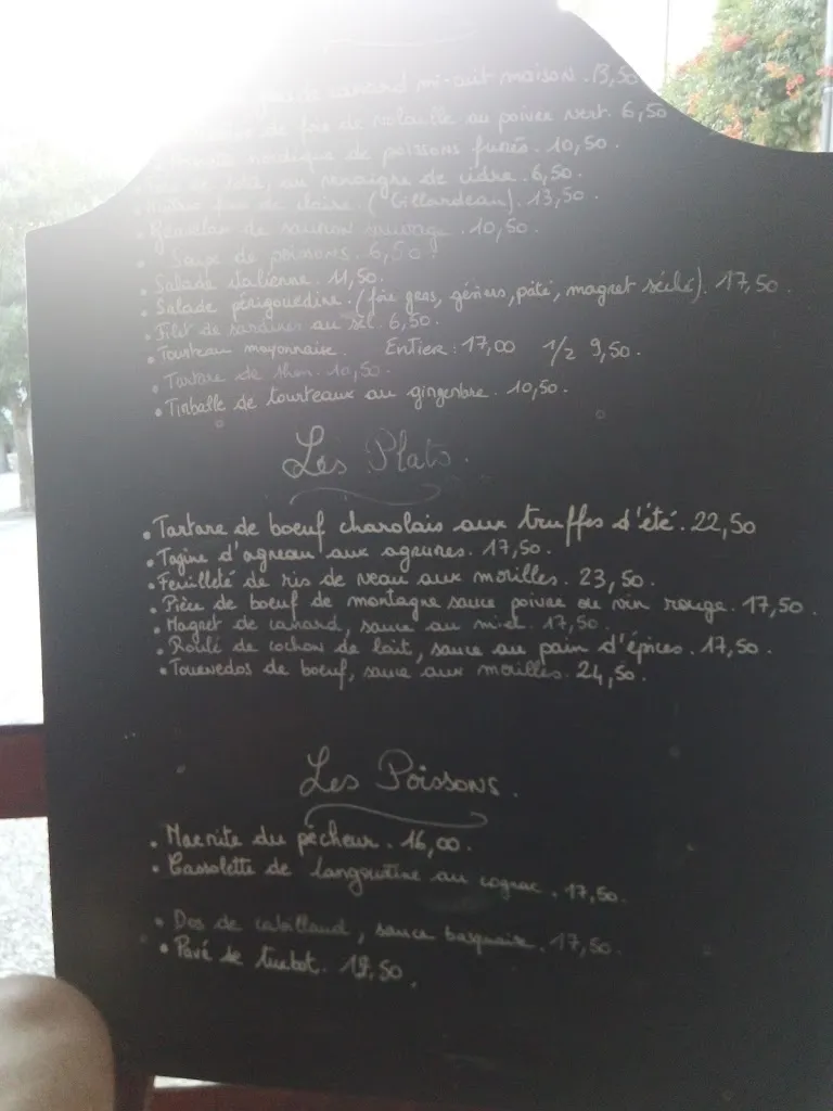 Menu_Restaurant Le Jardin - Restaurant à Monflanquin_Monflanquin_immagine_2