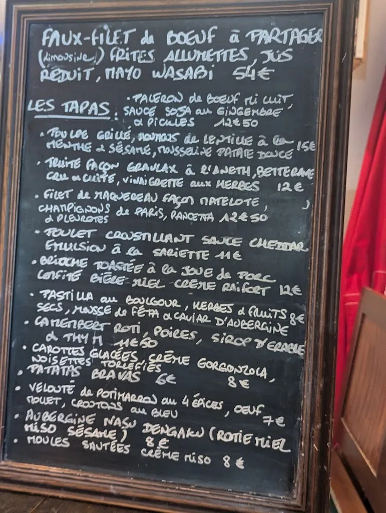 Menu_La Barrique et la Fillette_Monségur_image_1