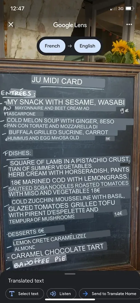 Menu_La Barrique et la Fillette_Monségur_image_4