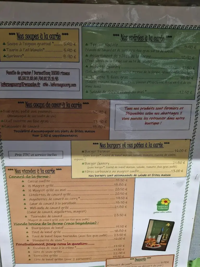 Menu_Ferme-auberge Gauvry_Rimons_immagine_2