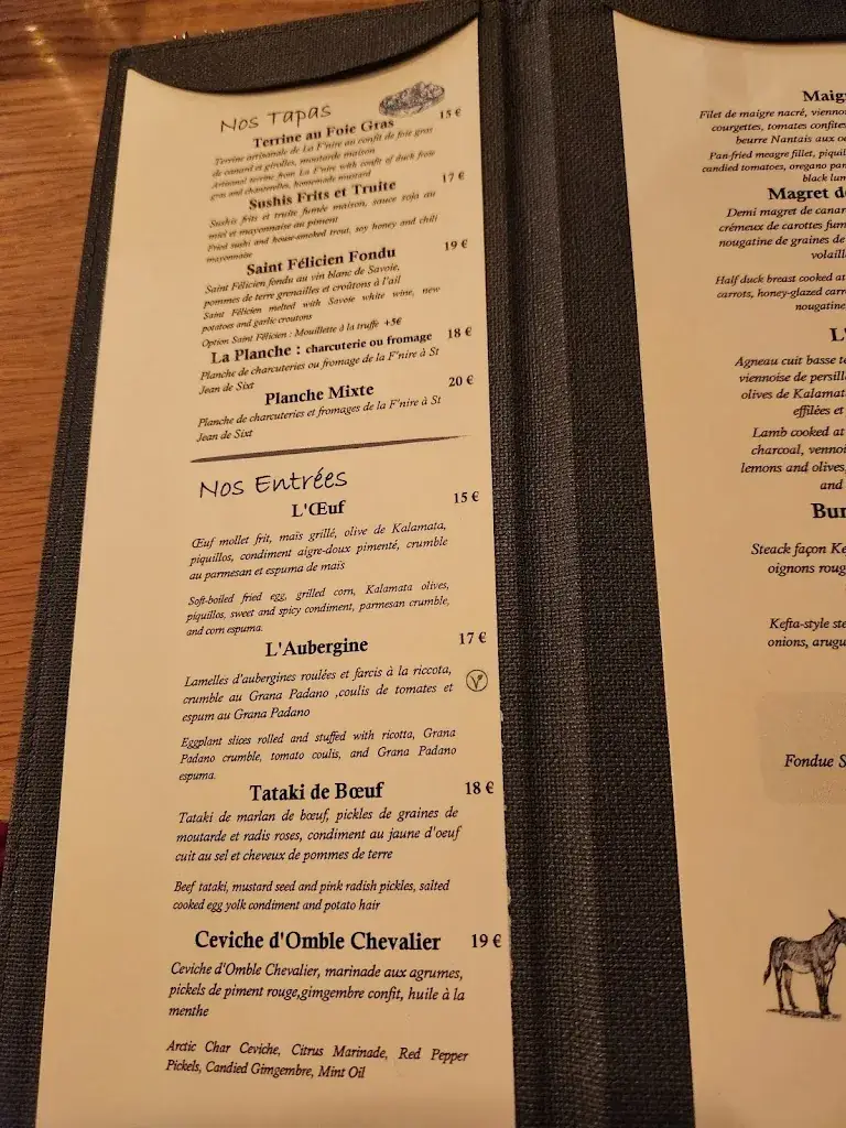 Menu_Les 2 mules - Restaurant La Clusaz_Clusaz_image_3