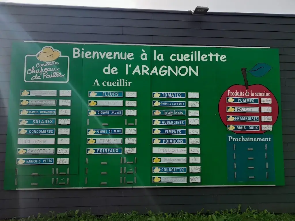 Menu_Cueillette de l'aragnon_Montardon_immagine_1