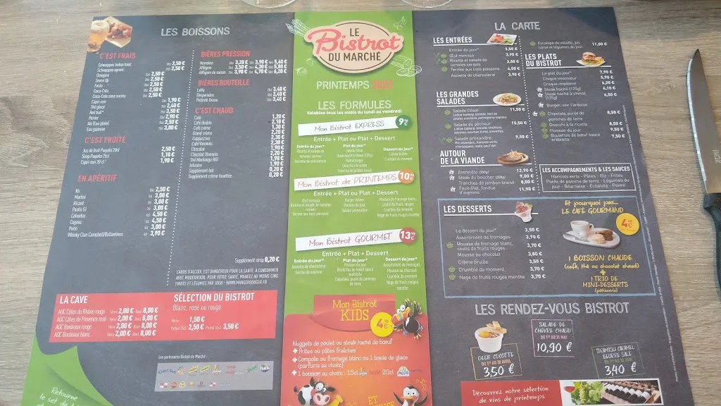 Menu_Bistrot du marché Montguyon_Montguyon_image_1