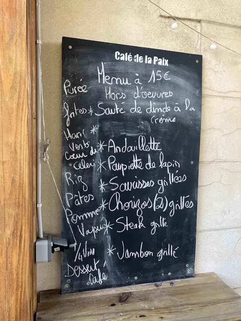 Menu_Café de la Paix_Montlieu-la-Garde_image_1