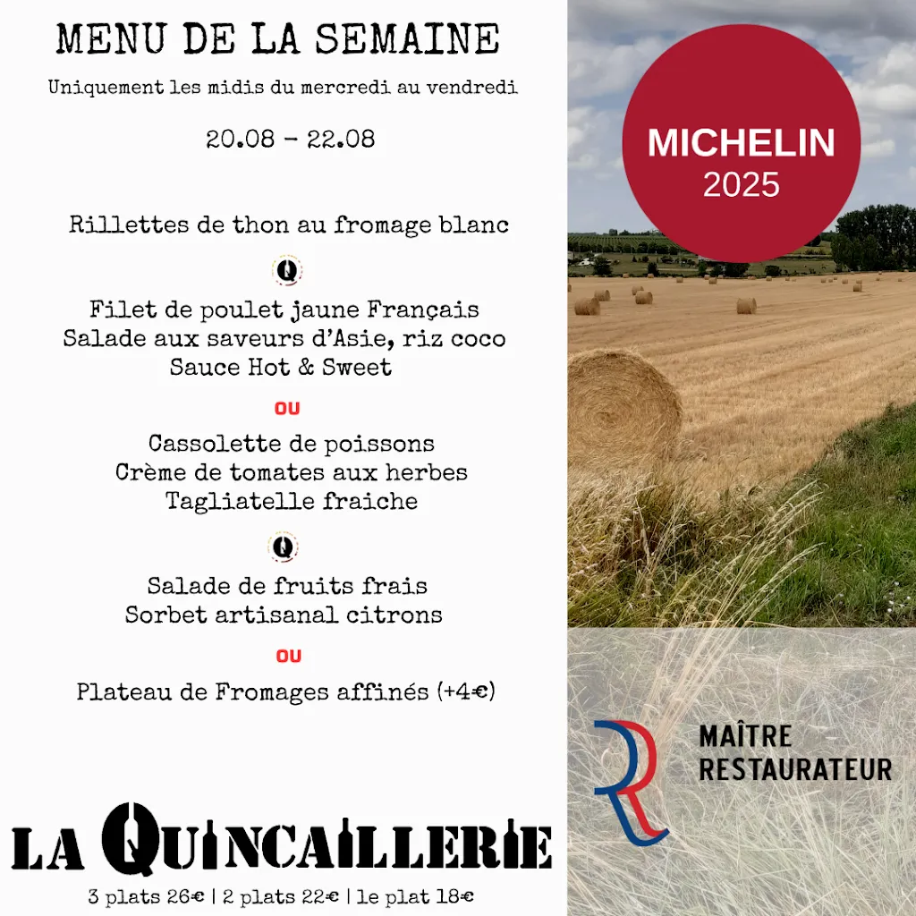 Menu_Restaurant Cave La Quincaillerie_Montendre_image_2