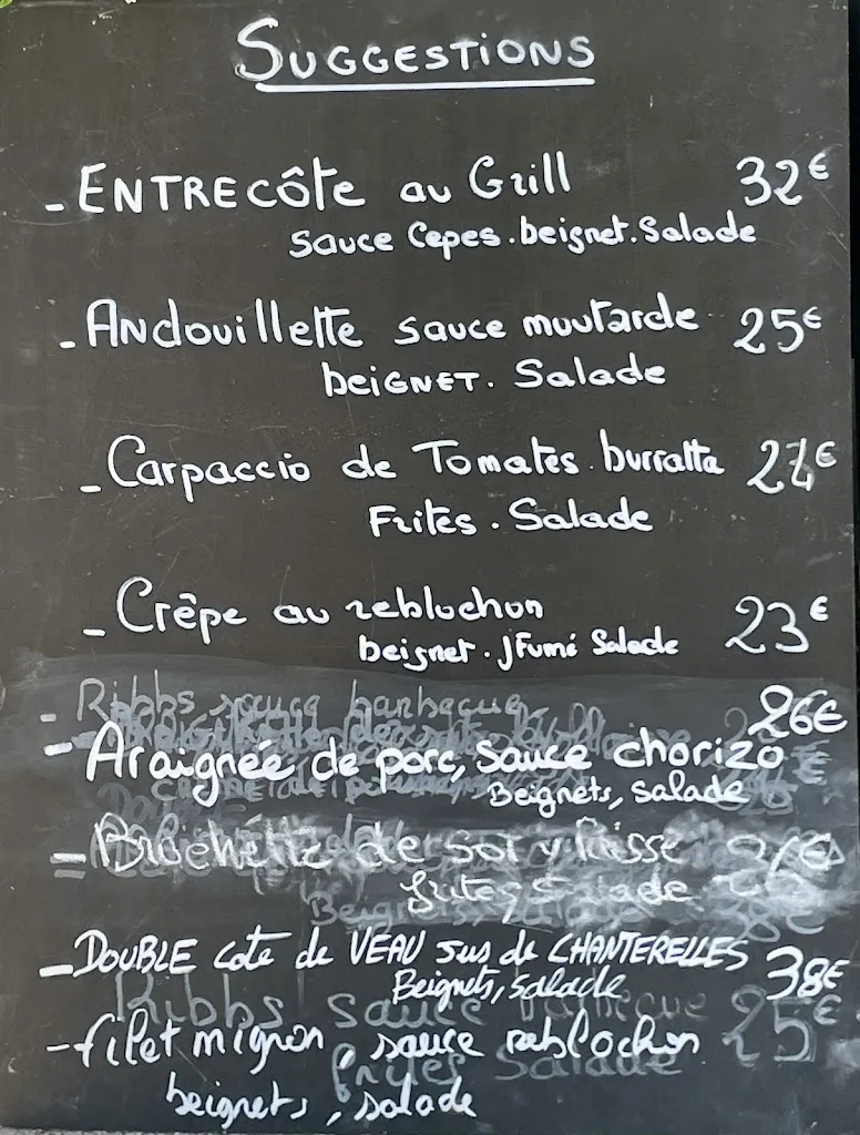 Menu_Restaurant Le Chalet Savoyard_Clusaz_image_4