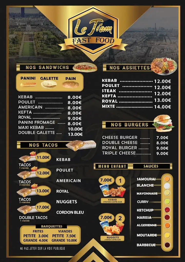 Menu_LE TIAM FAST FOOD _Montmoreau_image_2