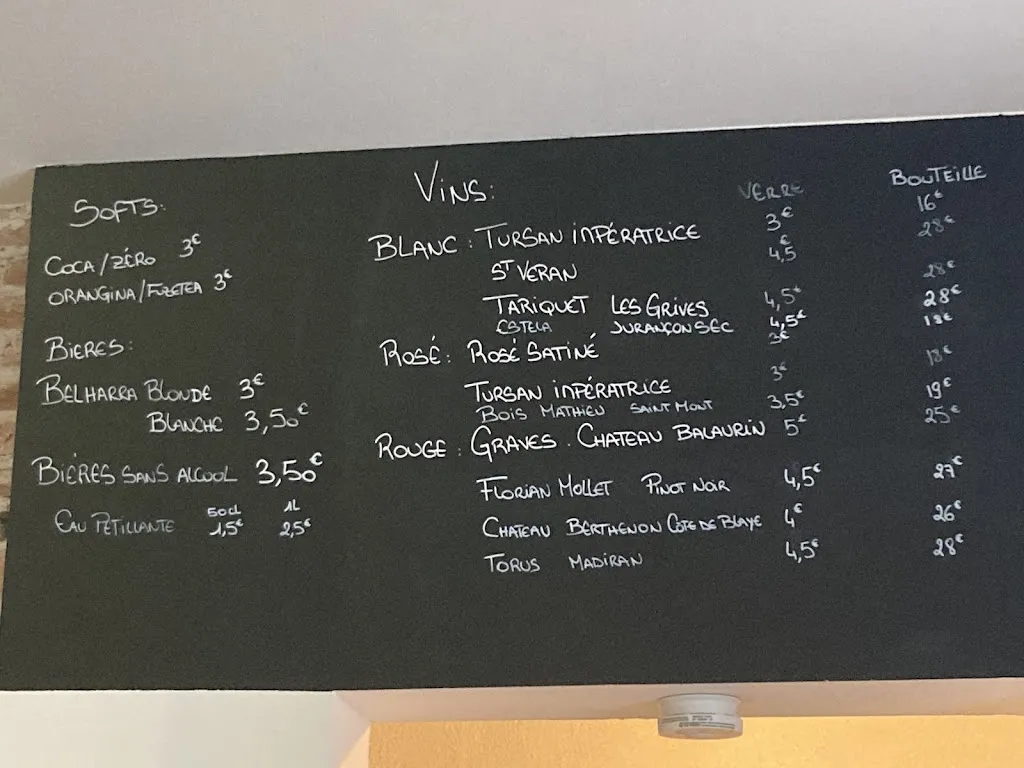 Menu_Au bistrot d'Ewen_Morcenx_immagine_1