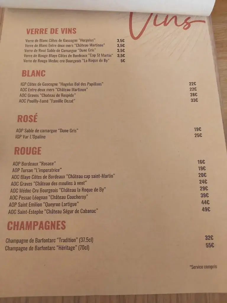 Menu_Le Catachot - bar & restaurant_Morcenx-la-Nouvelle_image_3