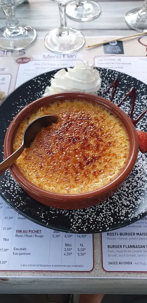 Menu_Le Flannagan's_Montignac-Lascaux_image_9