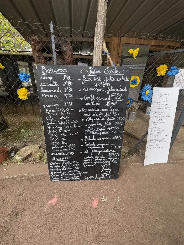 Menu_restaurant de l'ours_Montignac-Lascaux_image_1