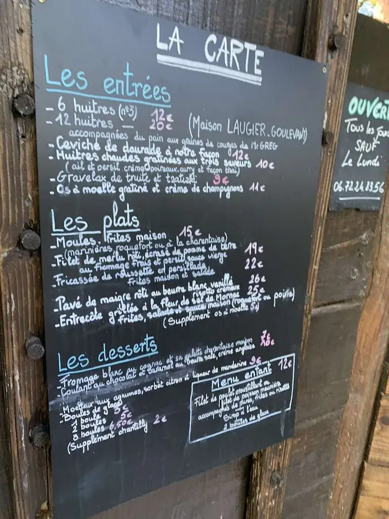 Menu_Restaurant Les Eaux Calmes_Mornac-sur-Seudre_immagine_3