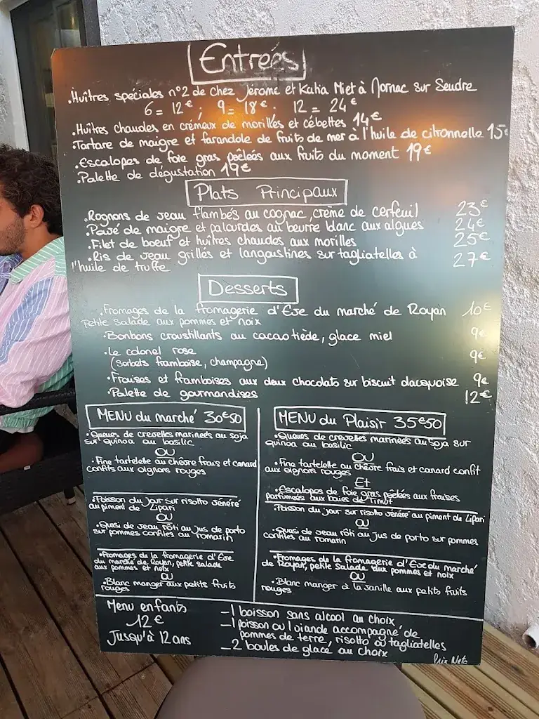 Menu_Restaurant Les Basses Amarres_Mornac-sur-Seudre_imagen_2