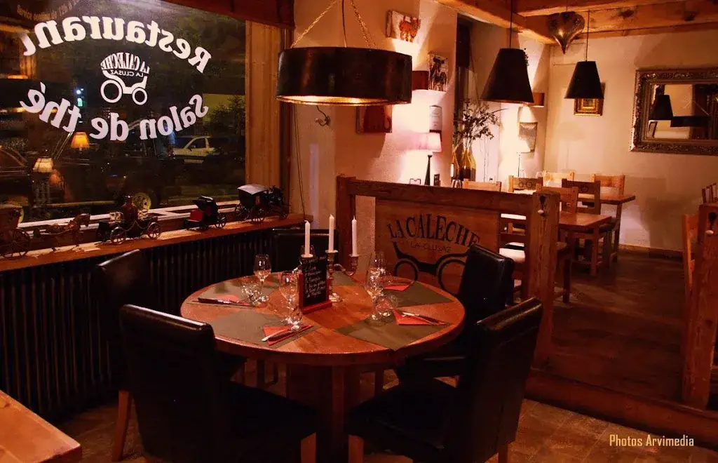Restaurant La Caleche Rmt SARL restaurant in Clusaz