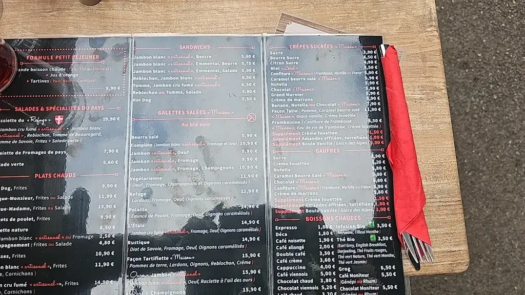 Menu_Le Refuge_Clusaz_immagine_2