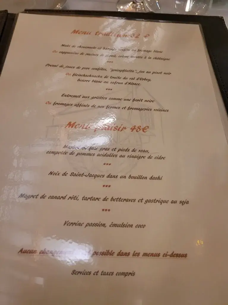 Menu_Auberge du Musée_Mussidan_immagine_4