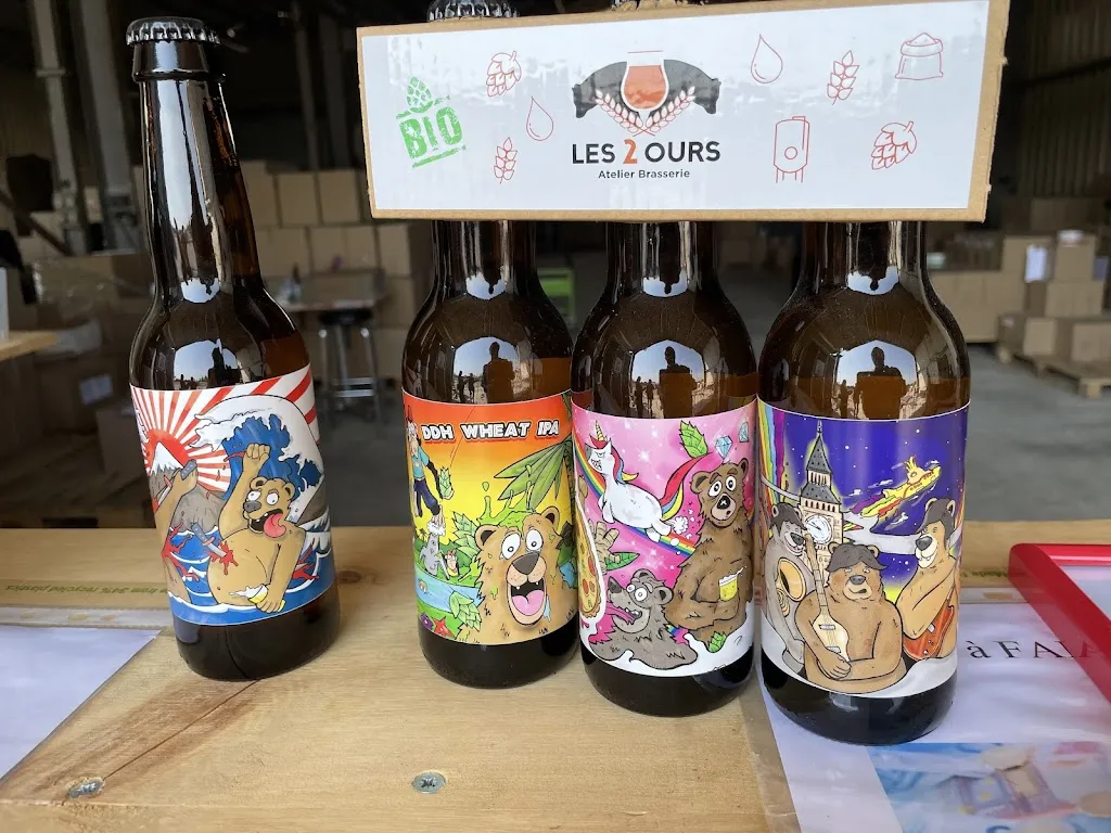 Menu_Brasserie Les 2 Ours, Bières du Périgord_Saint-Médard-de-Mussidan_image_2