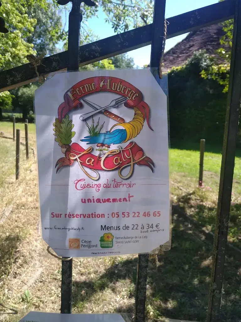 Menu_Ferme Auberge de la Caty_Saint-Géry_image_1