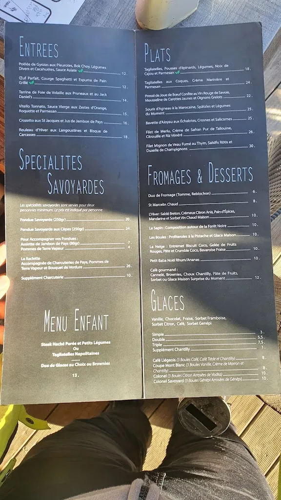 Menu_Restaurant La Chenillette_Clusaz_immagine_1