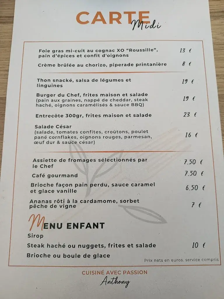 Menu_La table de Nersac_Nersac_image_1