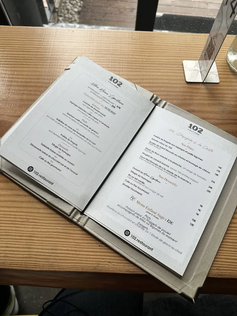 Menu_le 102 Restaurant_Angoulême_image_1