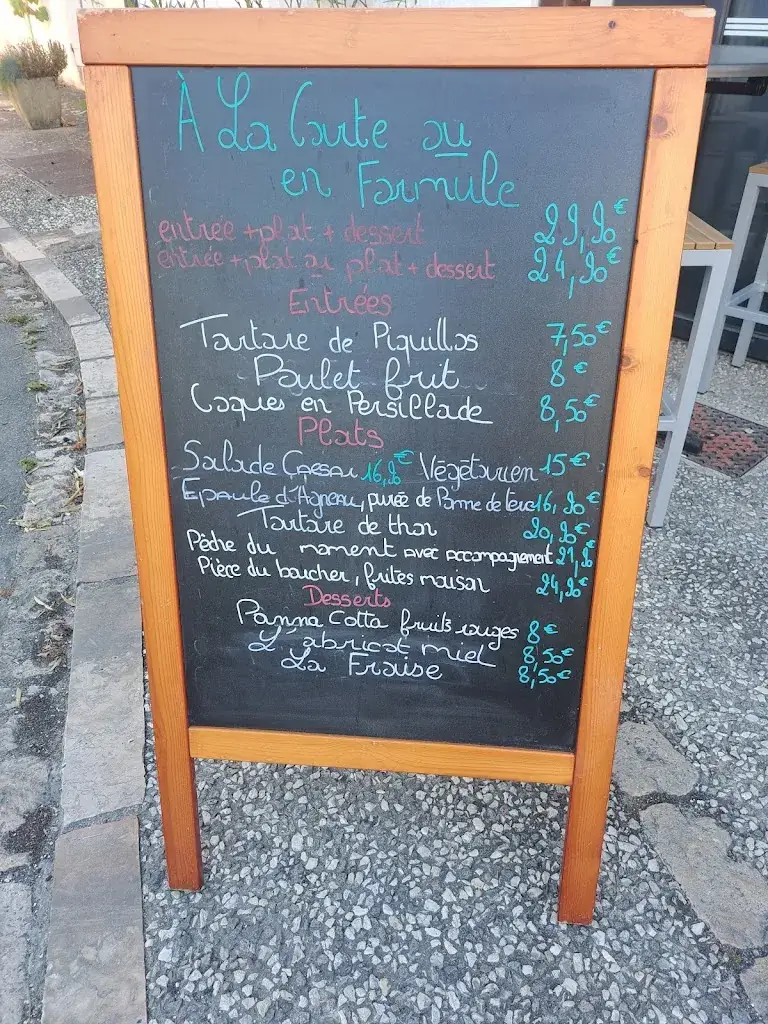 Menu_Le Bistrot de la place_Nieul-sur-Mer_image_2