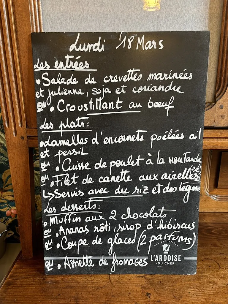 Menu_Chez Les Filles - Restaurant Saintes_Saintes_image_4