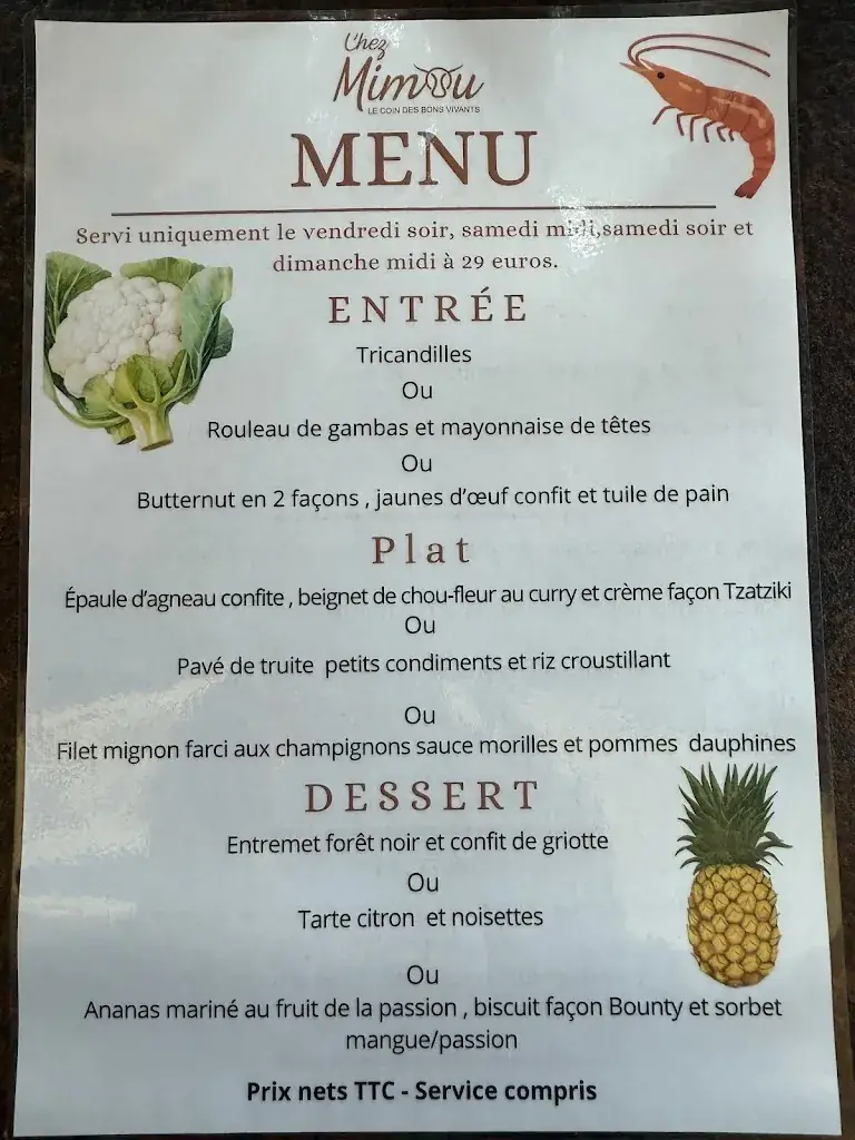 Menu_Chez Mimou_Roaillan_image_1