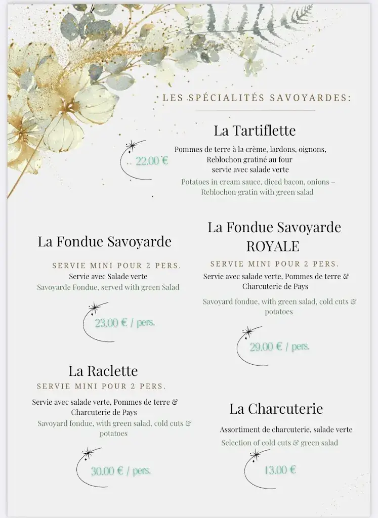 Menu_Restaurant Le Petit Montagnard_Clusaz_image_1