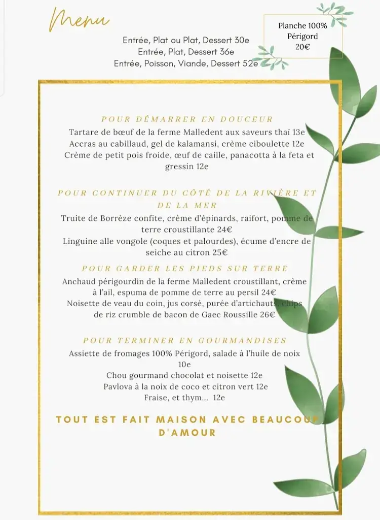 Menu_La muse bouche_Sanilhac_image_1