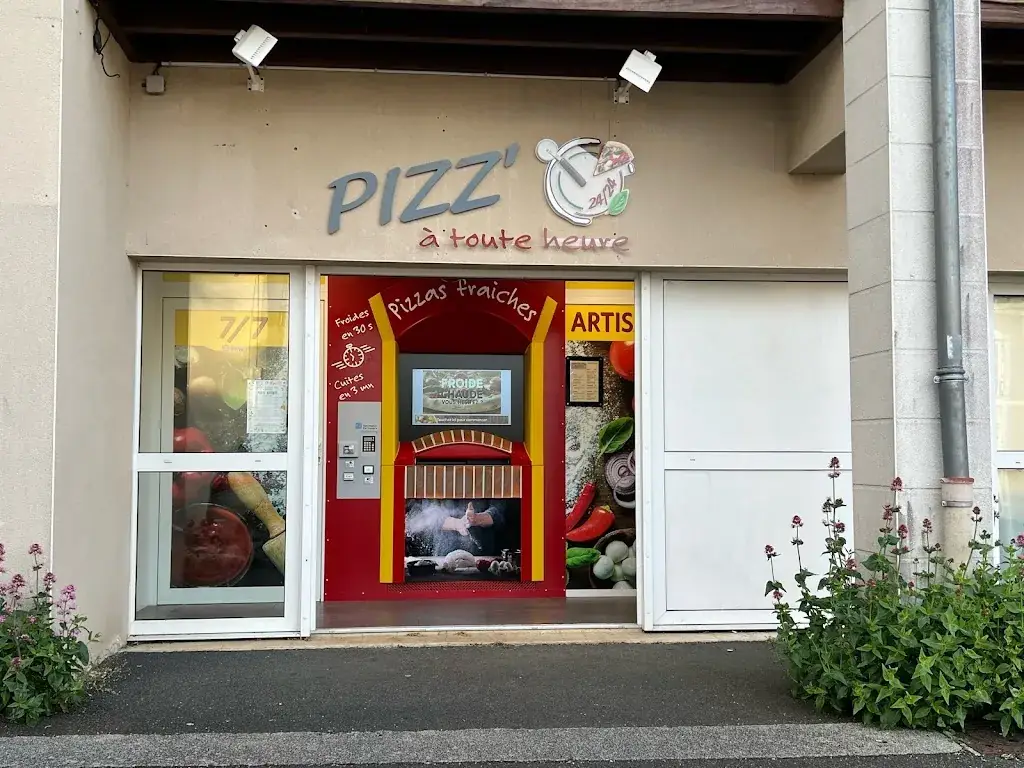 Distributeur à pizzas Nouaillé-Maupertuis 24/24 et 7/7 Pizz’à toute heure ristorante a Nouaillé-Maupertuis