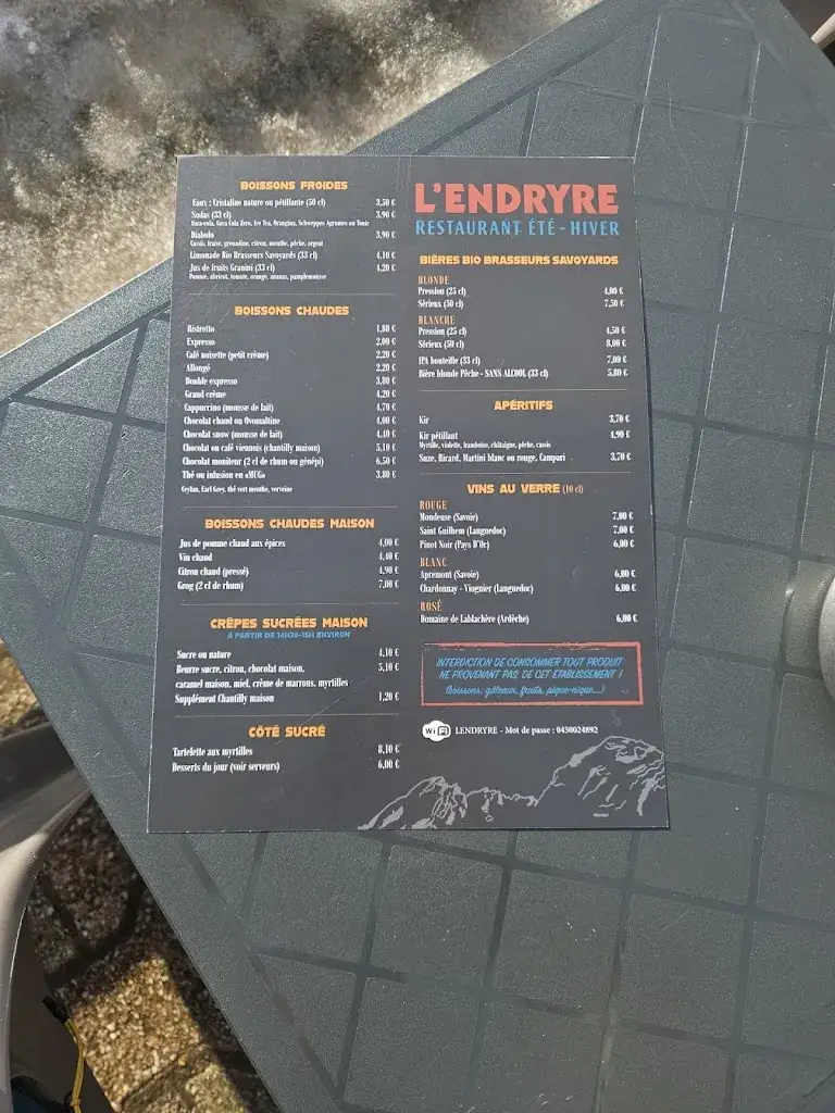 Menu_Restaurant l'Endryre_Clusaz_image_2