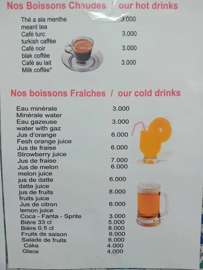 Menu_Restaurant Café Seles_Tunisia_image_2