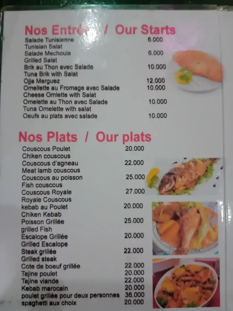 Menu_Restaurant Café Seles_Tunisia_image_3