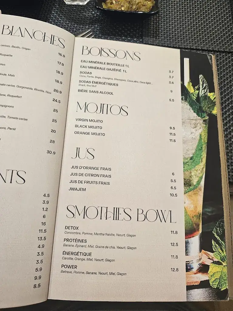 Menü_L’Aromate Restaurant - Pizzeria_Tunisia_Bild_3