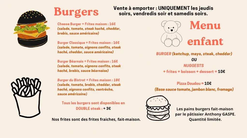 Menu_O'Bistrot du Stade_Artigueloutan_imagen_2