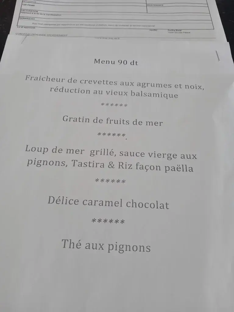 Menu_Le 12ème Sky Lounge_Tunisia_immagine_2