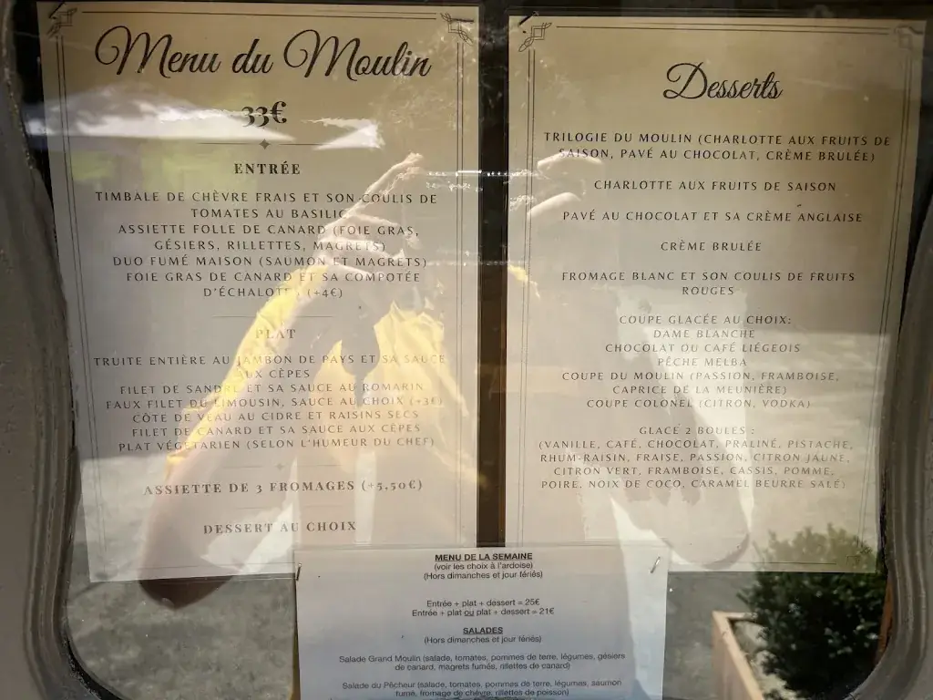 Menu_Le Moulin de Chevillou_Saint-Gence_image_4