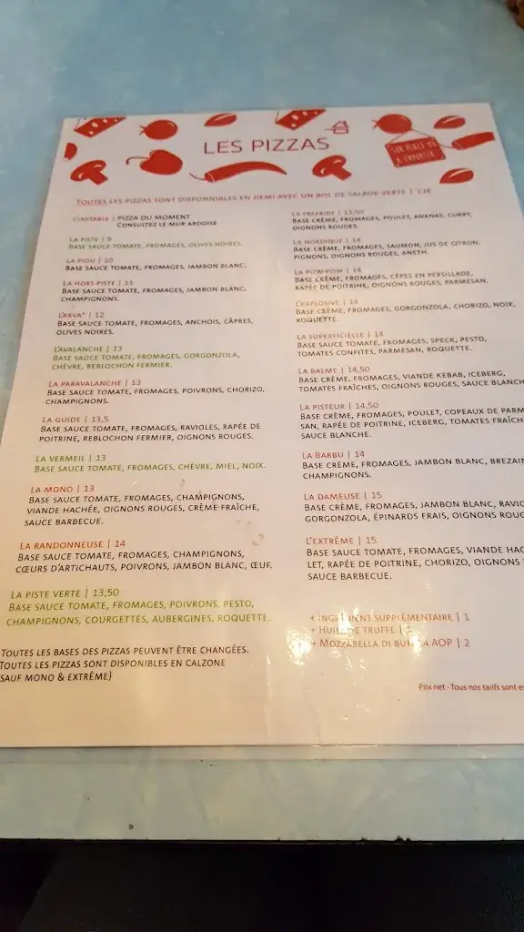 Menu_Restaurant Le Bistro_Clusaz_immagine_3
