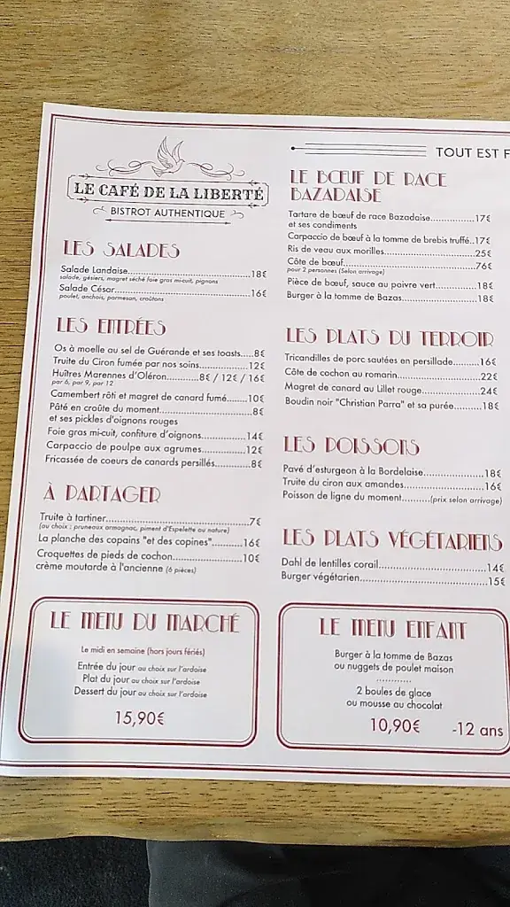 Menu_Café de la Liberté_Paillet_image_1