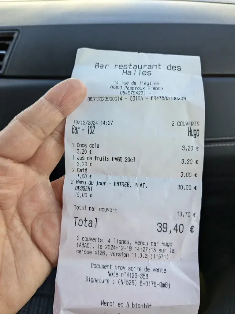 Midia Augusto_Bar restaurant des Halles_Pamproux_review