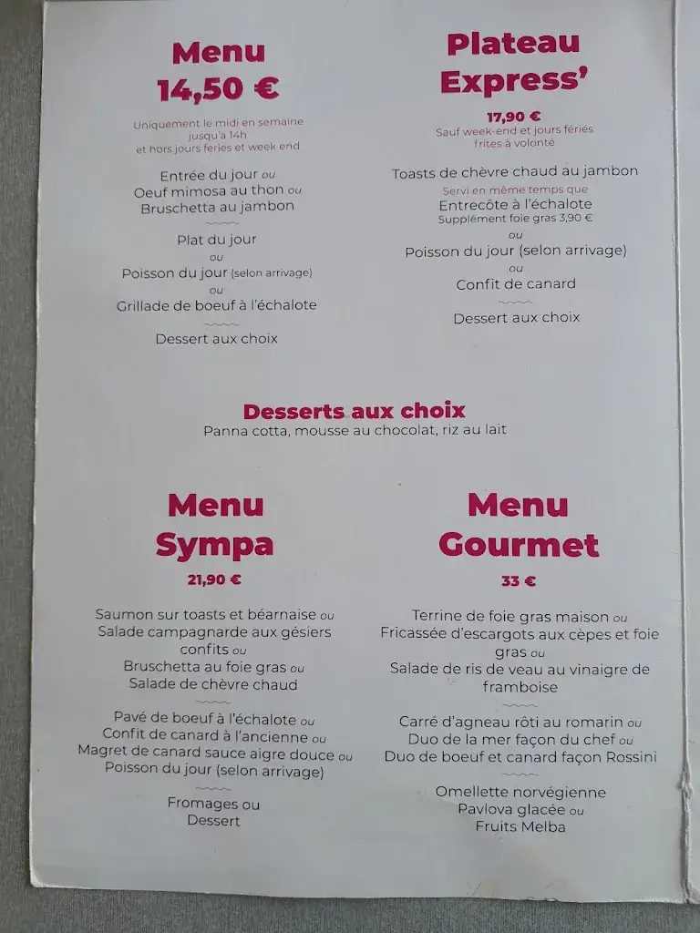 Menu_La Roma_Parempuyre_image_1