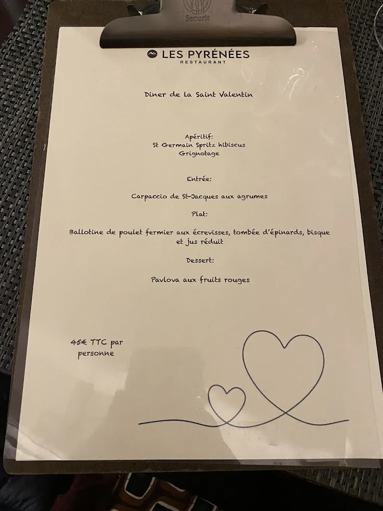 Menu_Les Pyrénées_Pau_immagine_4