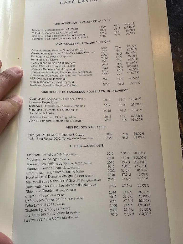 Menu_Café Lavinal_Pauillac_image_1