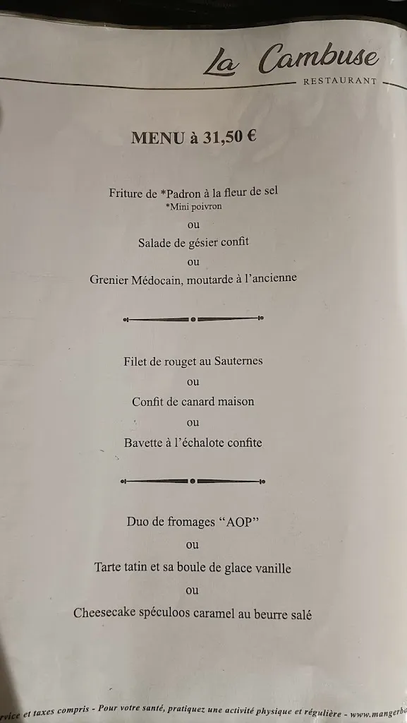 Menu_La Cambuse_Pauillac_image_1