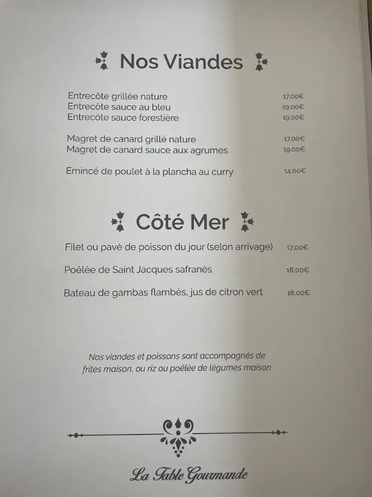 Menu_La Table Gourmande_Pauillac_image_4
