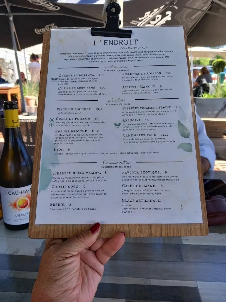 Menü_L'Endroit_Orthez_Bild_2