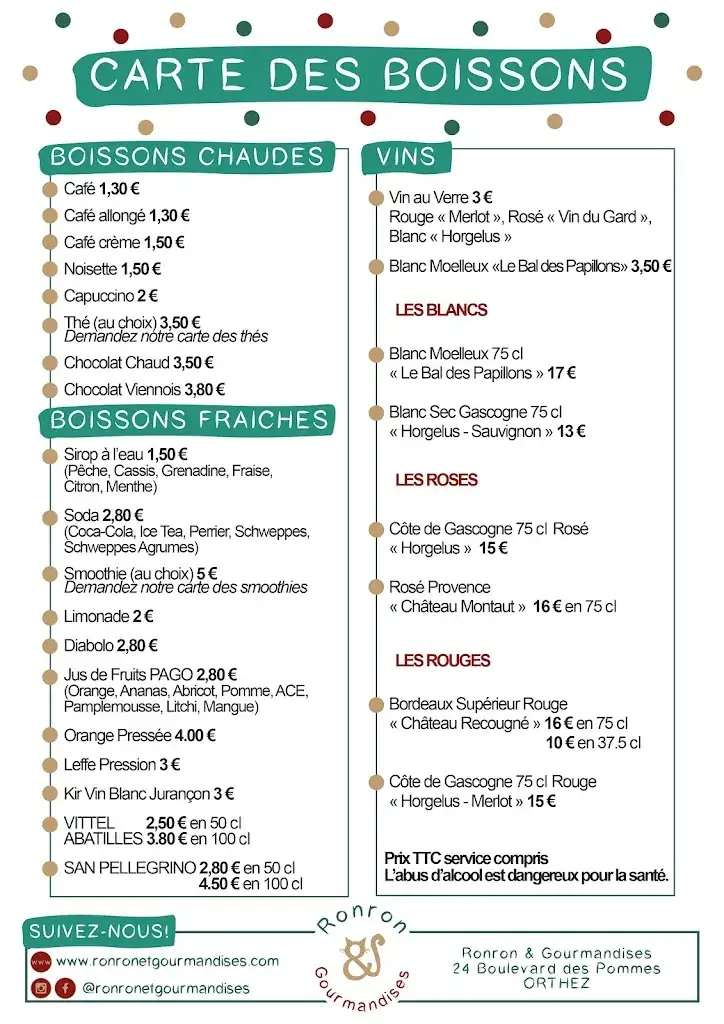 Menu_ronron et gourmandises_Orthez_image_1