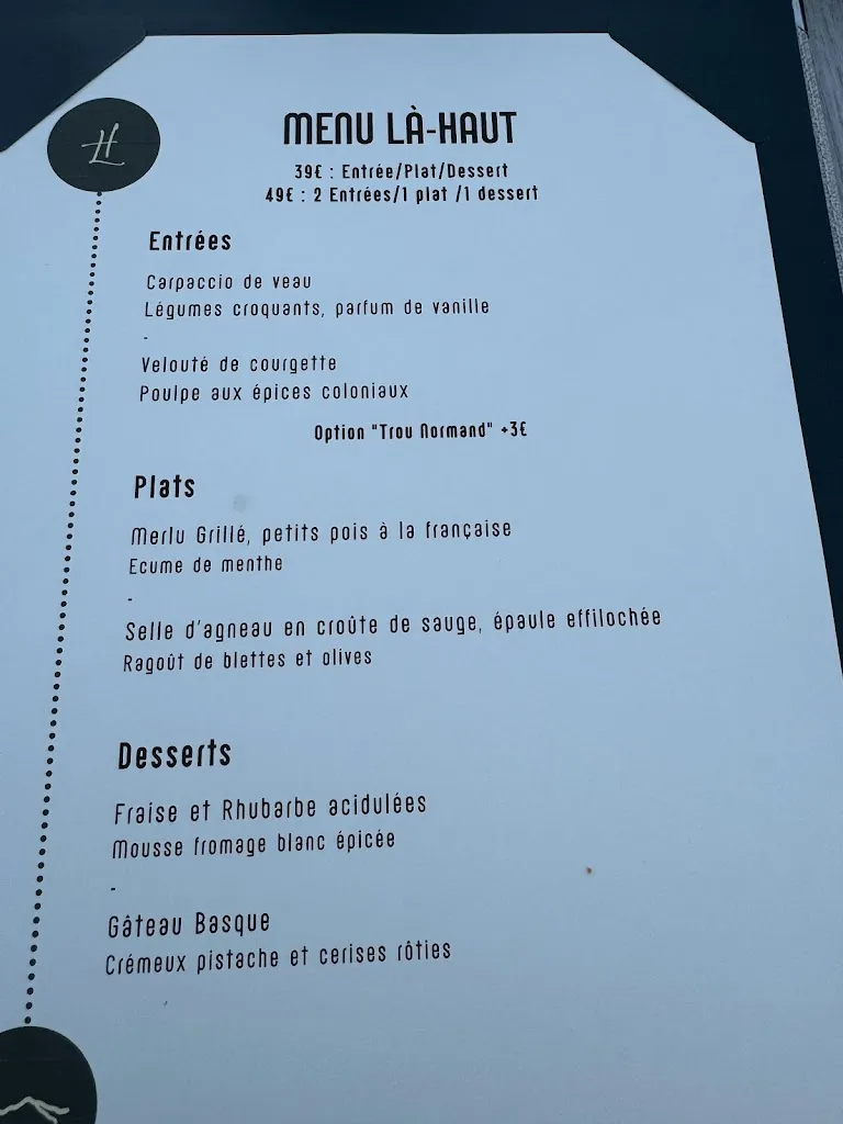 Menu_Là-Haut Restaurant Annecy_Annecy_image_2
