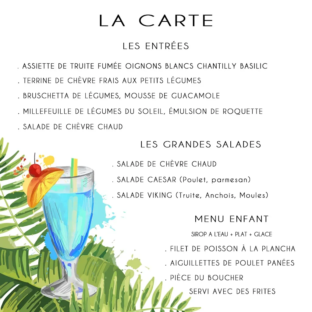 Menu_Le Louisabella - Restaurant du Lac de BIRON - ORTHEZ_Orthez_image_1